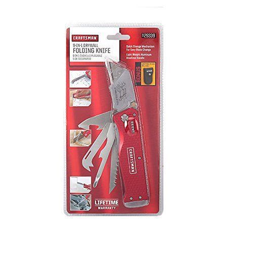 CRAFTSMAN 9 IN 1 DRYWALL FOLDING KNIFE #29339