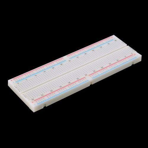 MB-102 Solderless Breadboard Protoboard 830 Tie Points 2 buses Test Circuit CU