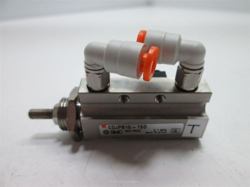 SMC CDJPB10-15D Pneumatic Cylinder, Double Acting, 10mm Bore, 15mm Stroke
