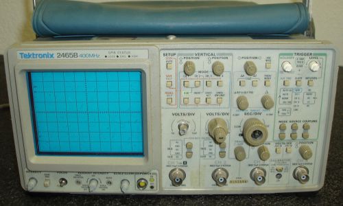 Tektronix 2465B 400MHz Oscilloscope NO RESERVE!!