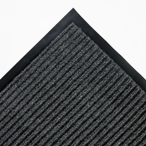 Crown cwnnr0046gy gray needle rib wipe &amp; scrape mat, polypropylene, 48&#034; x 72&#034;, for sale