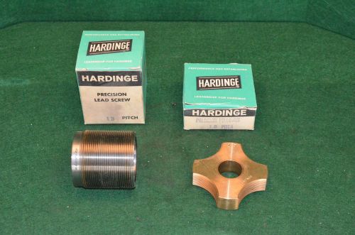 Hardinge precision lead screw and follower 13 pitch in original boxes for sale