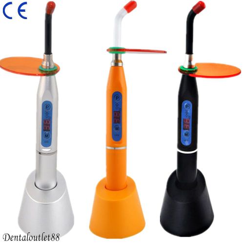 +3pcs colorful dental 5w wireless cordless curing light lamp denist choose ca for sale