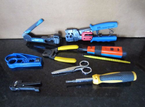 Ideal Tool Set / Kit 4 telecom / W Bag 45-165 30 -793 30-696  35-088 45 -074 Lot