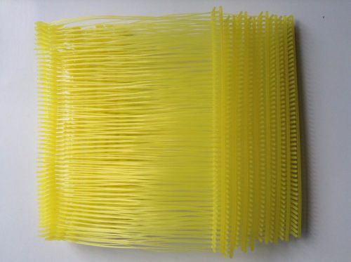 500pcs 3&#034; Yellow Standard Tag Pins Regular Tag Barbs Tagging Gun Fasteners