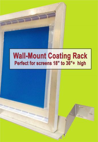 Emusion Coating Screen Rack, Screen Holder , Scoop-Coater Screen Holding Shelf