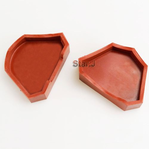 2pcs Plaster Teeth Mould Model Former Base Mold Tray Dental L Size FREE SHIPPING