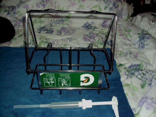 ULINE GATORADE DISPENSER RACK &amp; PUMP FOR CONCENTATED GATORADE ELECTROLYTES GYM