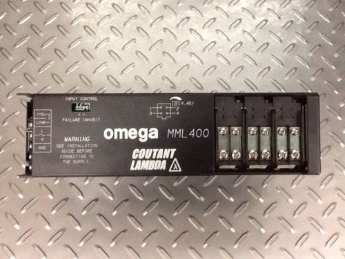 OMEGA MML400 COUTANT LAMBDA POWER SUPPLY (7793)