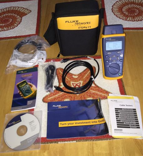 Fluke Networks CableIQ Qualification Tester - Network Cable Tester CIQ-100