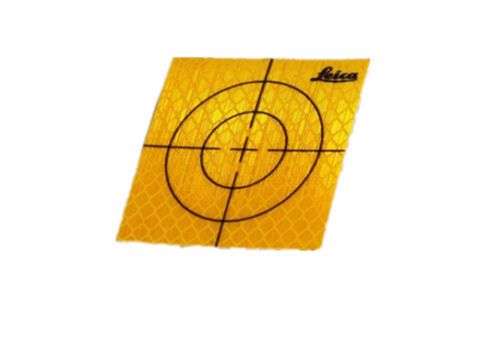 200pcsYellow reflective sheetSheet 30x30mm  Reflective tape target TOTAL STATION