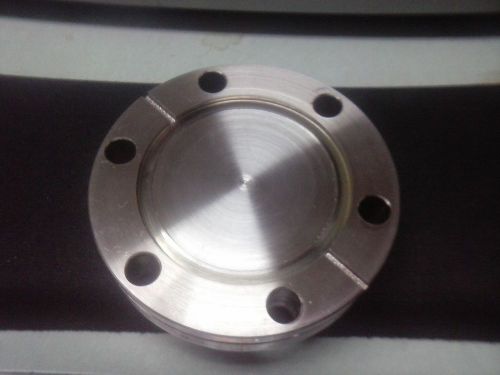 Ss 2 3/4&#034; conflat flange blank high vacuum for sale