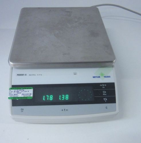 Mettler toledo pg5001-s top loading balance for sale