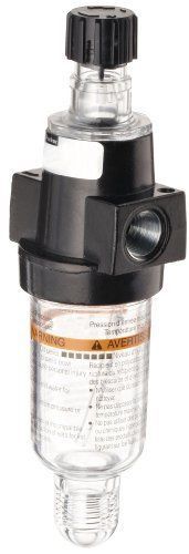 Parker 04l13gb lubricator  metal bowl  manual drain  20 scfm  1/4&#034; npt for sale