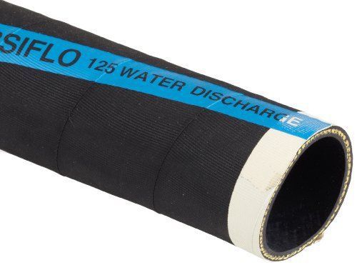 Goodyear ep plicord versiflo 125 black rubber discharge hose  125 psi maximum pr for sale