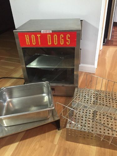 APW WYOTT Foodservice Hot Dog Steamer Bun Warmer Commercial DS-1A