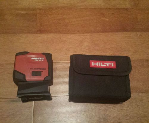 Hilti PM 2-P Self Leveling Point/Plumb Laser