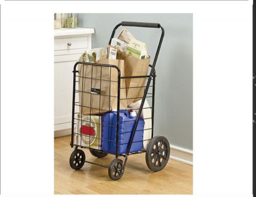 Heavy duty (250 lbs) shopping cart 4-wheel folding shopping cart for sale
