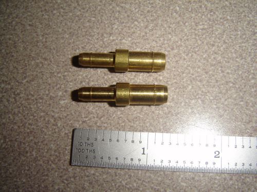 Eaton weatherhead 1062x6x4 brass ca360 union mini-barb brass fitting, 3/8 x 1/4 for sale