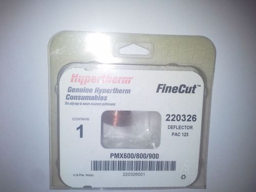 HYPERTHERM DEFLECTOR 1PCS. 220326. PMX600/800/900.  NEW.