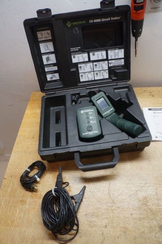 Greenlee CS-8000 Circuit Seeker Circuit Tracer Breaker Finder