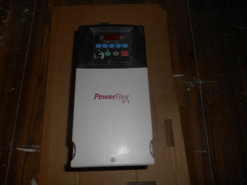 Allen Bradley Powerflex 40 10HP Drive 22B-D017N104 Series A