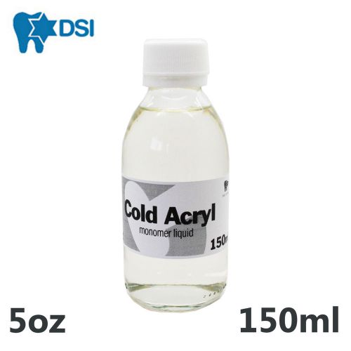 Dental Cold Self Cure Acrylic Liquid Monomer 150ml 5oz for Lab or Dentist use