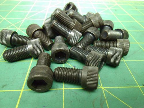 SOCKET HEAD CAP SCREWS 3/8-24 X 3/4 FULL THREAD BLACK QTY 25 #59542