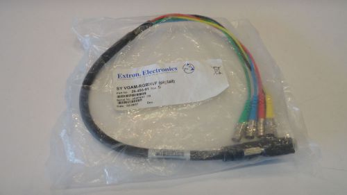 Uu1: new sealed extron electronics sy vgam-rgbhvf pigtail 26-493-01 for sale