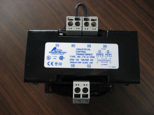 Acme FS-2-250 Control Transformer (250 VA,  220/460 x 120 Volt)