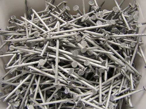 1 LB 12d Grip-Rite Electo Galvanized 3 1/4&#034; Smooth Shank Galvanized Nails 0427