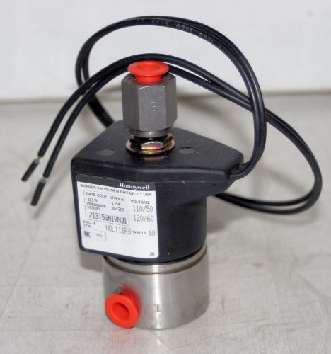 1/4&#034; 3WAY SOLENOID VALVE 120V/60HZ 110V/50HZ HONEYWELL 71315SN1VNJ1N0L111P3