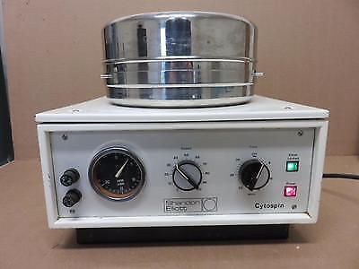 Shandon Elliott Cytospin Centrifuge w/ (12) Slot Rotor