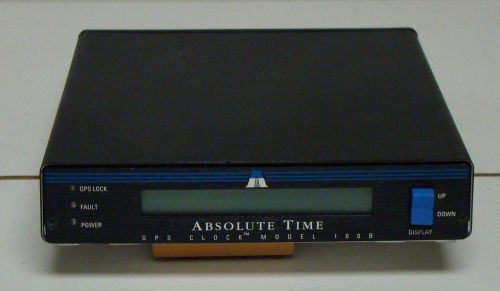 Stellar Absolute Time GPS Clock model 100B w/opt 010