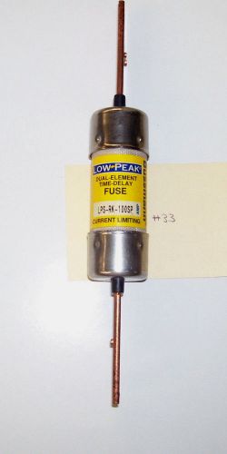 Bussmann lps-rk-100sp low peak dual element time delay fuse 600vac for sale