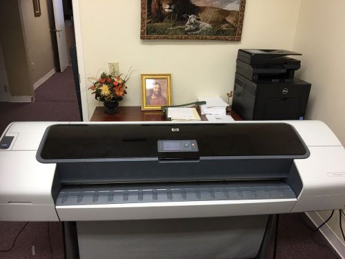 HP Design Jet T1100PS 44&#034; Large Format Color InkJet Plotter Printer. Q6687A