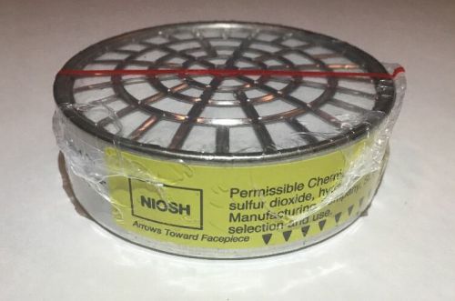 Lot Of 6 3M Permissible Chemical Cartridge 7253 For Organic Vapors, Chlorine Etc