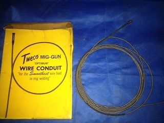 Tweco 35-40-15 .030&#034; - .035&#034; Mini-Mig Gun Liner 15 Foot