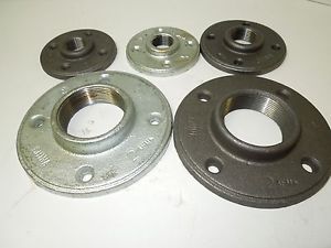 Floor flange 2&#034; npt 150#  black malleable iron  &lt; mif50972b for sale