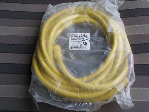 Brad Harrison 20 Foot 105001A01F200 5 pole Female Cordset Right Angle Connector