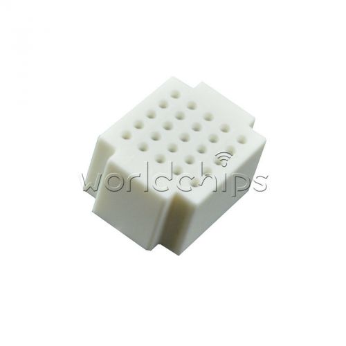 2Pcs White Mini 25 Tie-point Breadboard Solderless Prototype Test Board New