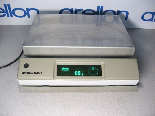 Mettler pm11 digital balance 11100.0g / 0.1g (11kg,24lb) animal vet scale 14x9.5 for sale