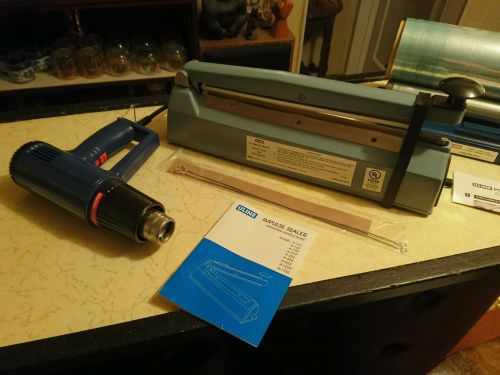 ULINE H-190 12&#034; IMPULSE SEALER bundle