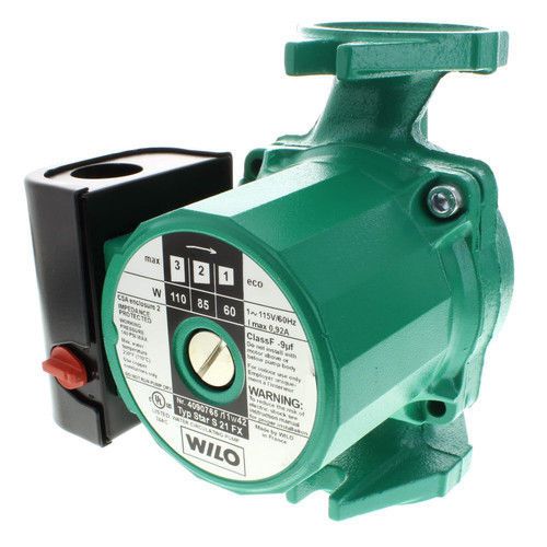 Wilo 4105032 Star S 21F Three Speed Wet Rotor Hydronic Circulating Pump, 115V