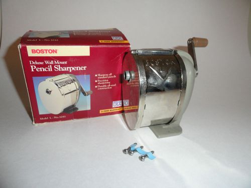 BOSTON DELUXE WALL MOUNT PENCIL SHARPENER MODEL L