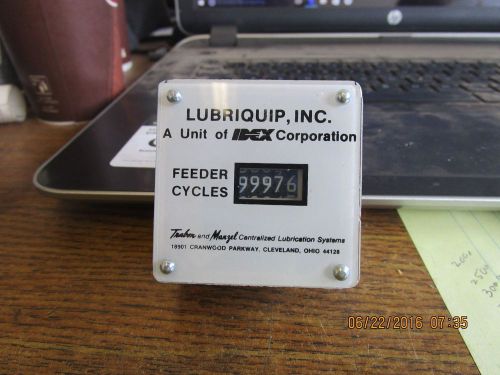 New lubriquip feeder cycle counter idex for sale