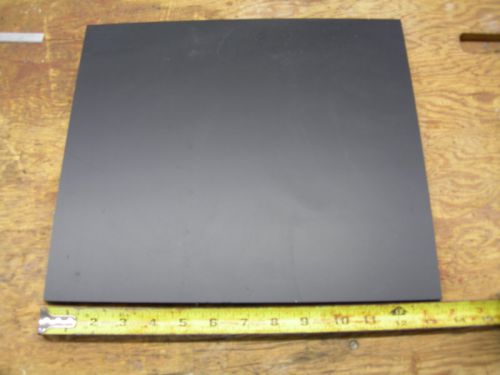 BLACK ABS MACHINABLE PLASTIC SHEET 5/16&#034; X 12&#034; X 12&#034; MATT FINISH