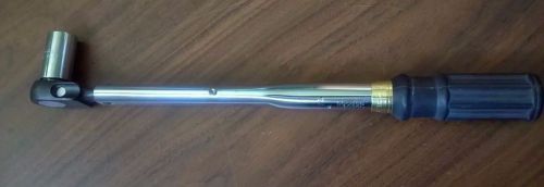 Stretch Devices Inc Aircraft Grade SDI Torque Wrench &amp; 5/8&#034; Socket -NEW