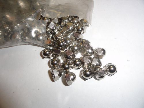 1/4-20 Nickel Plated Acorn Nuts, Fastenal #1137708