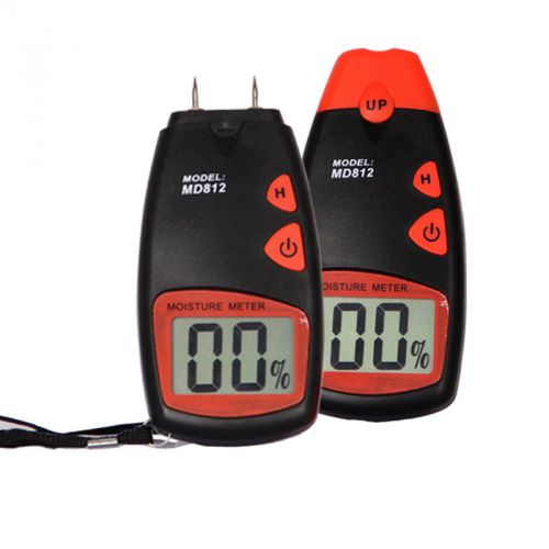 Digital LCD Moisture Meter Firewood Wood Log Damp Meter Detector Tester #CC